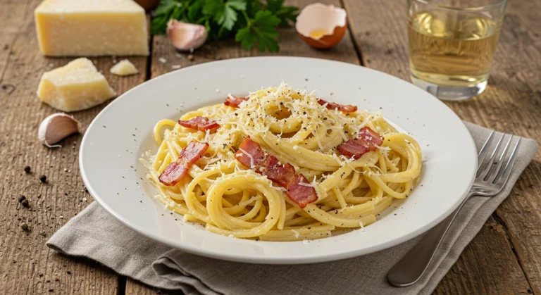 carbonara italienisch – Traditionelles Rezept aus Italien