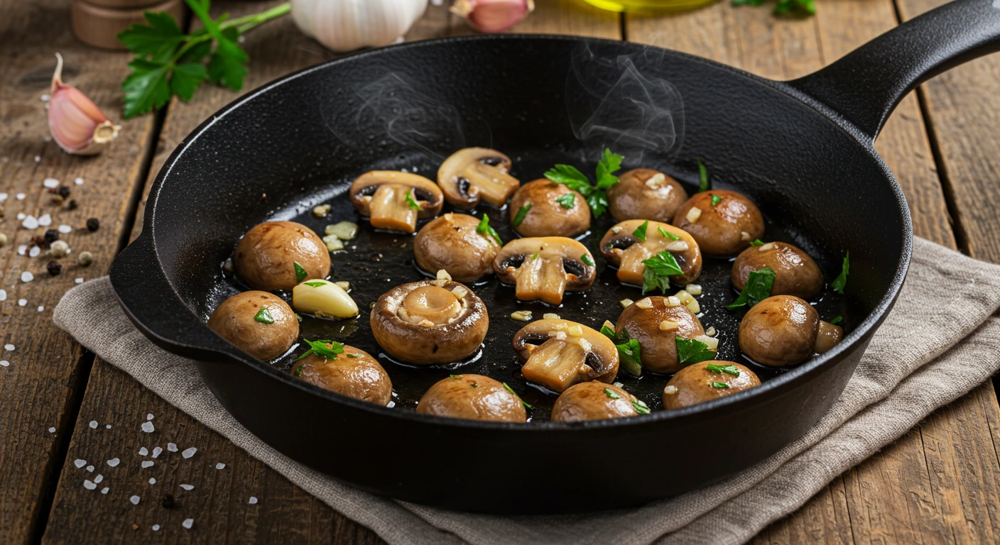 Champignons braten – So gelingen aromatische Pilze perfekt